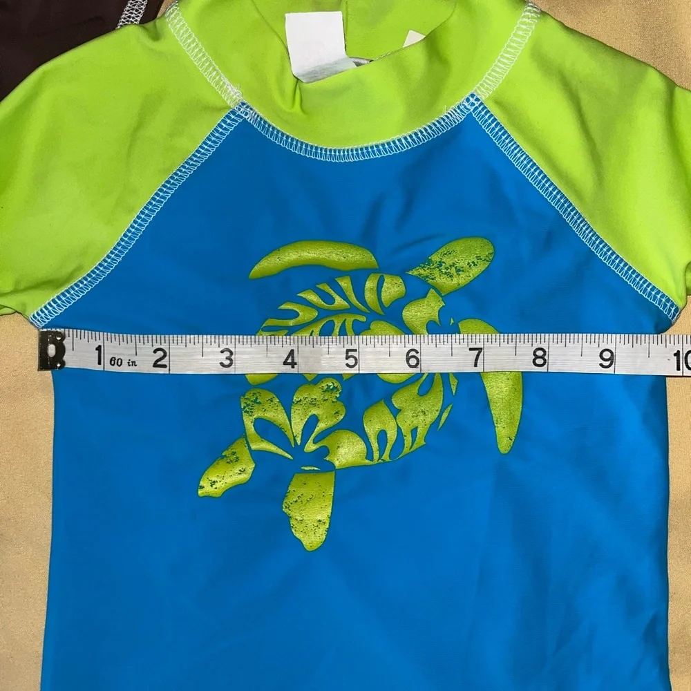 Lot 2 Flap Happy Kids Swimwear UV 50 NWT Long Surf Swimsuit and Rashguard 24M